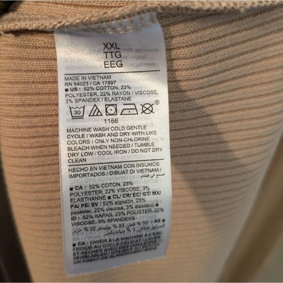 Old Navy Camel Brown Knit Sweater Maxi Skirt Size XXL - Picture 6 of 6